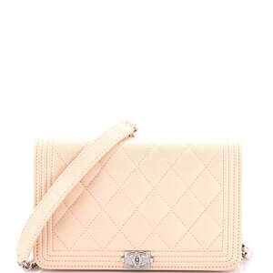 Chanel Boy Wallet On Chain Quilted #241972C34B